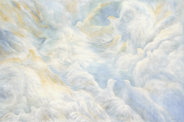 Vivi's Spiritual Soft Pastel Painting 10